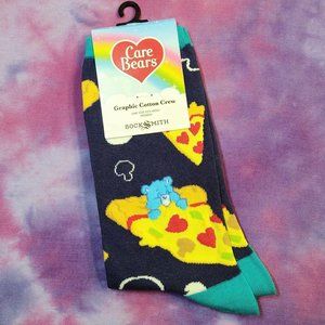 NWT Care Bears Pizza Dreams Women's Socks: Discontinued: One Size Fits Most